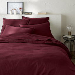 Victor Plain Washed Cotton Satin 300 Thread Count Pillowcase - thumbnail 3