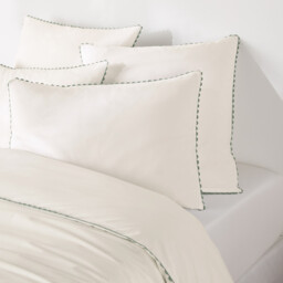 Elya Cotton Percale Pillowcase - thumbnail 4
