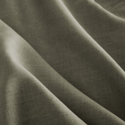 Private Washed Linen Curtain with Leather Tab Top Header - thumbnail 4