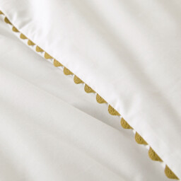 Elya Cotton Percale Duvet Cover - thumbnail 3