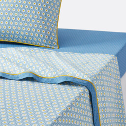 Pop Mozaic Cotton Flat Sheet