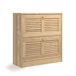 Mayor Shoe Cabinet with 2 Pull-Down Doors