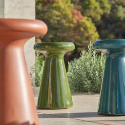 Round Garden Sofa Side Table Glafor - thumbnail 2