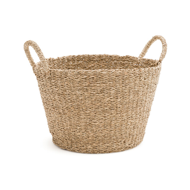 Megami Woven Straw Basket - image 1