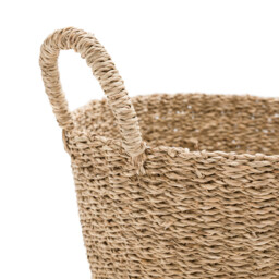 Megami Woven Straw Basket - thumbnail 4