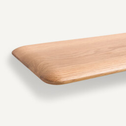 Jacobson Solid Oak Wall Shelf - thumbnail 4