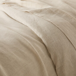 Marnie Duvet Cover in Washed Cotton/Linen - thumbnail 4