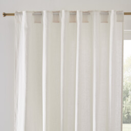 Onega X Velvet Linen and Velvet Hidden Tab Curtain
