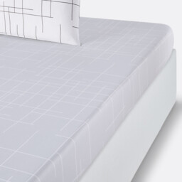 Charline Cotton Fitted Sheet - thumbnail 1