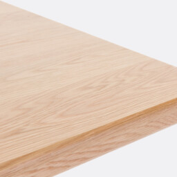 Douve 6-8 Seater Rectangular Dining Table in Oak and Veneer - thumbnail 4