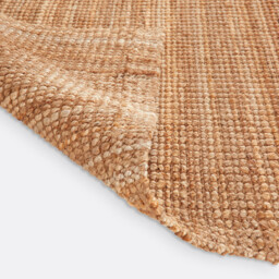 Aftas Square Jute Rug - thumbnail 4