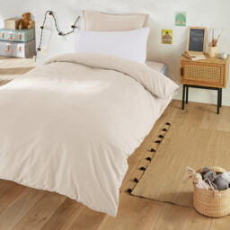 Scenario Plain 100% Washed Cotton Pillowcase - thumbnail 2