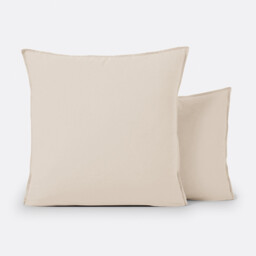 Scenario Plain 100% Washed Cotton Pillowcase - thumbnail 1