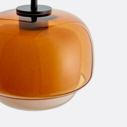 Kinoko Coloured Glass and Metal Wall Light - thumbnail 4
