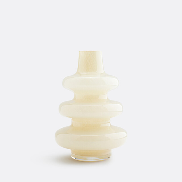Olia Glass Vase, H23cm - image 1