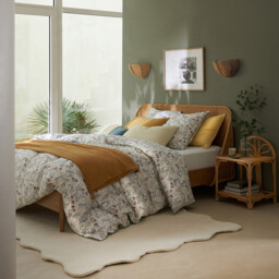 Rosalina Cotton Percale Duvet Cover - thumbnail 2