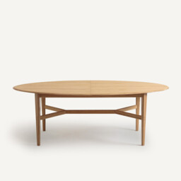 Tadame Solid Oak and Veneer Extendable Table - thumbnail 1
