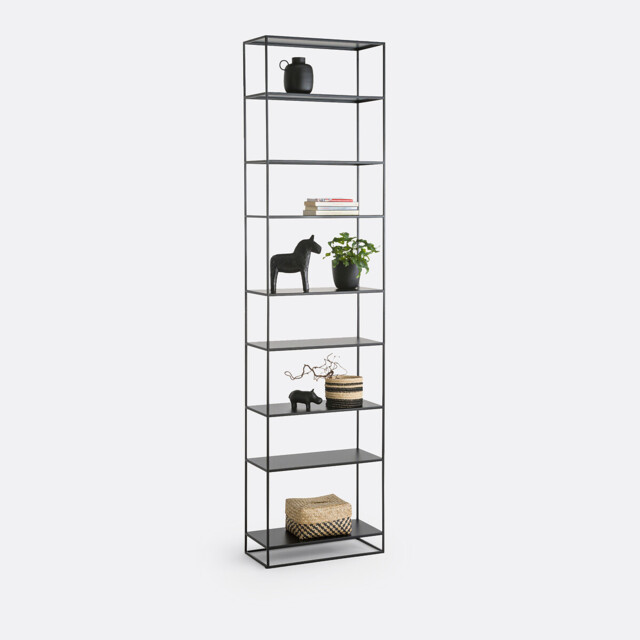 Miva Tall Steel Bookcase, Height 240cm - image 1