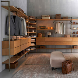 Johanez Oak Veneered Wardrobe Shelf L60 - thumbnail 2