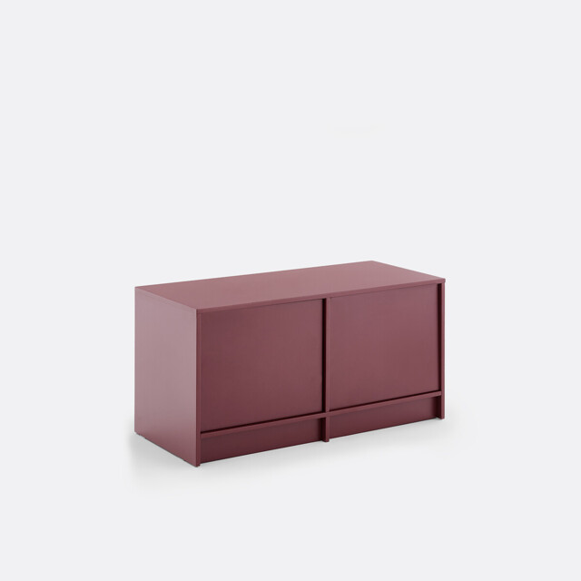 Senssia Oak Veneer Low Sideboard - image 1