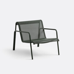 Low Aluminium and Textilene Armchair Lysa