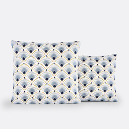 Pawica Palmette Cotton Satin 200 Thread Count Pillowcase