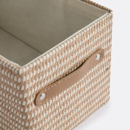 Osha Cube Storage Basket in Woven Paper - thumbnail 3