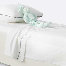 Baby's Plain Cotton Flat Sheet