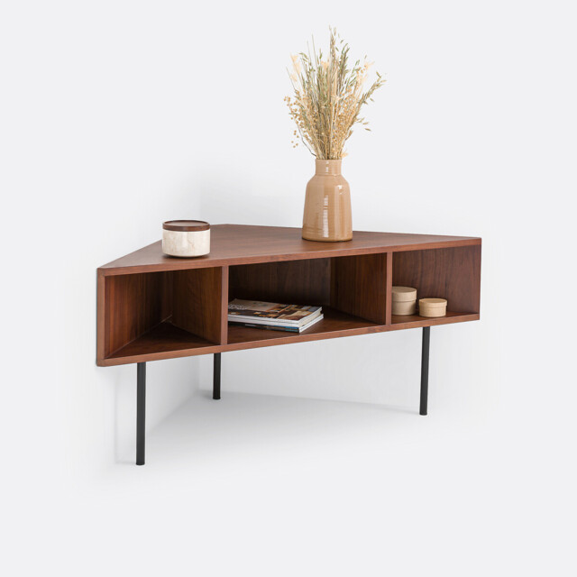 Bianzo TV Unit in Walnut Veneer - image 1