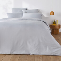 Scenario Plain Cotton Pillowcase with Tie Fastening - thumbnail 2