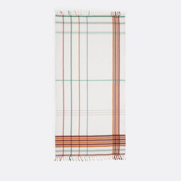 Socco Striped Dyed Woven Cotton XL Fouta - thumbnail 1