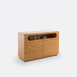 Vonti Oak Veneer Sideboard