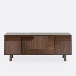 Sevan Solid Pine 4-Door Sideboard - thumbnail 2