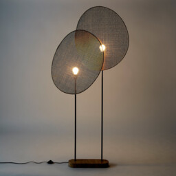 Canopée Rattan Floor Lamp, Designed By Emmanuel Gallina - thumbnail 3
