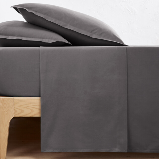 Scenario Plain Cotton Percale Flat Sheet - image 1