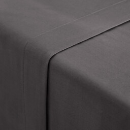 Scenario Plain Cotton Percale Flat Sheet - thumbnail 2