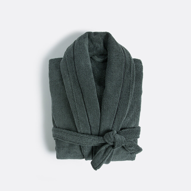 Victor Adult Shawl Bathrobe in Combed Cotton 400g/m2 - image 1