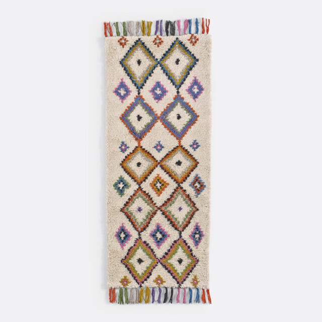 Ourika Berber-Style Colourful Runner - image 1