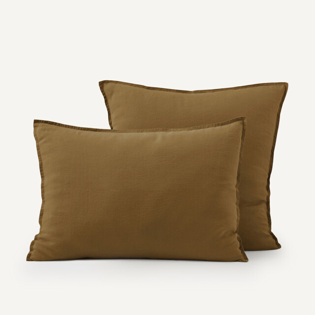 Elina Washed Linen Pillowcase - image 1