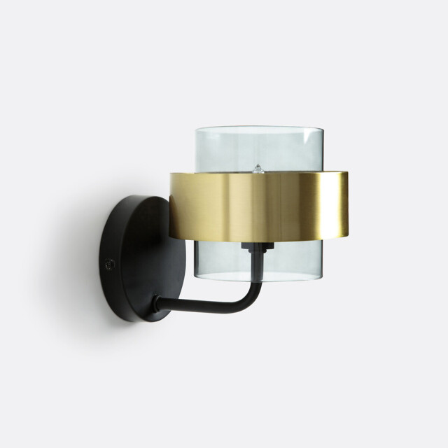Botello Glass & Brass Wall Light - image 1