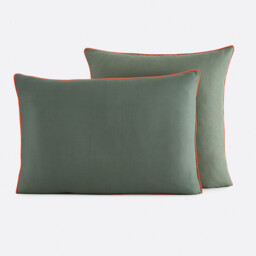 Macha Plain Cotton Pillowcase