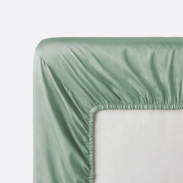 Opale Cotton Satin 350 Thread Count Fitted Sheet, 30cm Flap - thumbnail 4