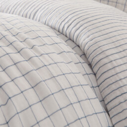 Cotto Duvet Cover in Cotton Muslin - thumbnail 4