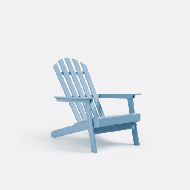 Zeda Adirondack Style Acacia Garden Armchair - image 1