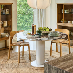 Batignolles Stacking Chair in Oak, Veneer and Straw, Designed By Emmanuel Gallina - thumbnail 2