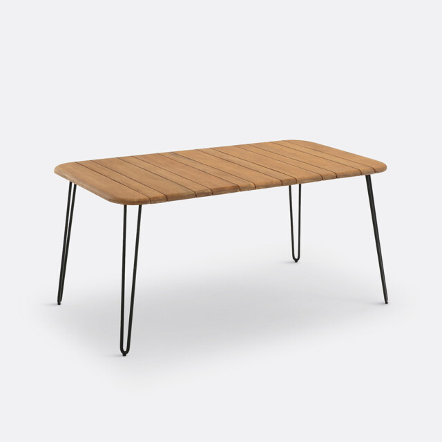 Spritz Folding Acacia Table (Seats 6) - image 1