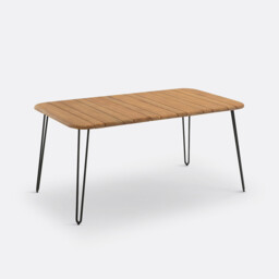 Spritz Folding Acacia Table (Seats 6) - thumbnail 1