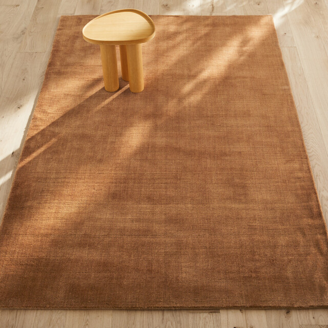 Rajah Hand-Knotted Wool & Cashmere Rug - image 1