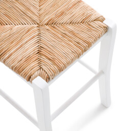 Perrine Solid Beech Farmhouse Stool - thumbnail 3