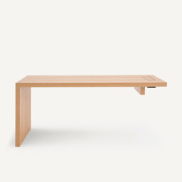 Mikube Oak and Veneered Desk Table Top L175 - thumbnail 3